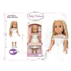 Кукла A 667 A (24/2) "Модница", аксессуары, 45 см, в коробке