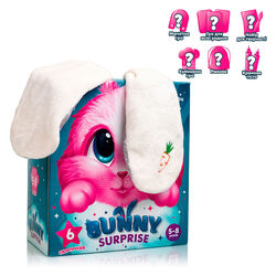 гр Гра настільна "Bunny surprise" maxi VT 8080-10 (9) "Vladi Toys", магнітна гра, пазл, набір для творчості, настільна гра, лизун, рюкзак, в коробці