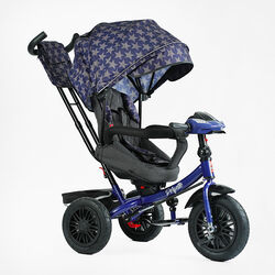 Велосипед 3-х кол. 8066 / 208-23 BestTrike "Perfetto" (1) поворотне сидіння, колеса гумові надувні, кошик, фара музична, USB, Bluetooth, в коробці