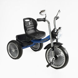 Велосипед 3-х колісний BS-68096 "Best Trike" (1) колеса EVA переднє 10’’, заднє 8’’, сталева рама, УКР. ОЗВУЧУВАННЯ, кошик, в коробці