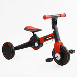 Велосипед 3-х колісний BS-45459 "Best Trike" (1) колеса EVA переднє 8’’, заднє 6’’, нейлонова рама, трансформується у велобіг,підсвічування, в коробці