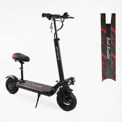 Електричний самокат BS-80632 Best Scooter з сидінням  