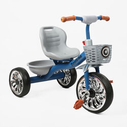Велосипед 3-х колісний BS-30711 / BS-307-11"Best Trike" (1) колеса EVA переднє 12’’, заднє 10``, сталева рама, кошик, в коробці