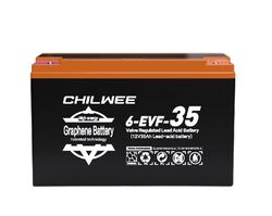 Акумулятор графеновий 6-EVF-35 (CH-0072V-35) (1) напруга 12V35Ah Ціна за 1 ящик (6шт)