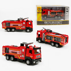 Спецтехніка LS-4890-06 (60/2)  “Авто Експерт”, “Пожежна машина”, м/п, масштаб: 1:32, інерція, підсвічування, звук, помпова подача, в коробці