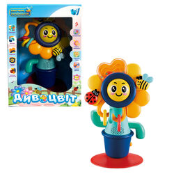 Дивоцвіт 96388 (12) "WToys", ОЗВУЧ. УКР. МОВОЮ, намистинки, тріскачка, пісні, скоромовки, підсвічування, на присосці, регулювання гучності, в коробці