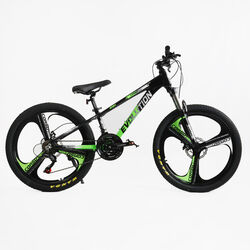 Велоcипед Спортивний Corso «Evolution» 24" дюймів EV-24203-1 У МІШКУ!!!  